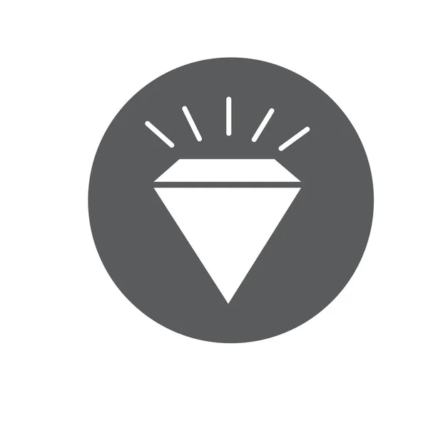 Diamond Logo Template Vector Pictogram Illustratie Ontwerp — Stockvector