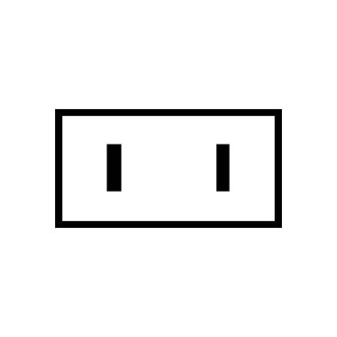 elektrik prizi Logo Şablonu vektör resimleme tasarımı