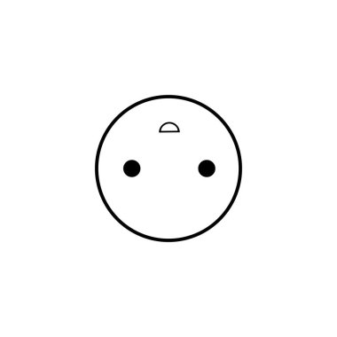 elektrik prizi Logo Şablonu vektör resimleme tasarımı