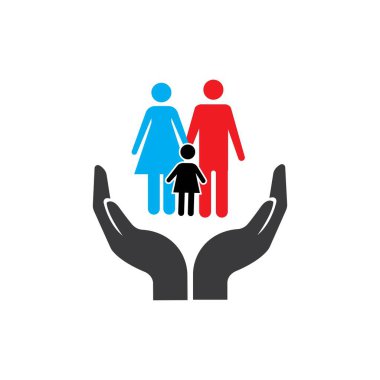 Aile vektör illüstrasyonu