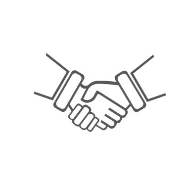 El sıkışma logo şablonu