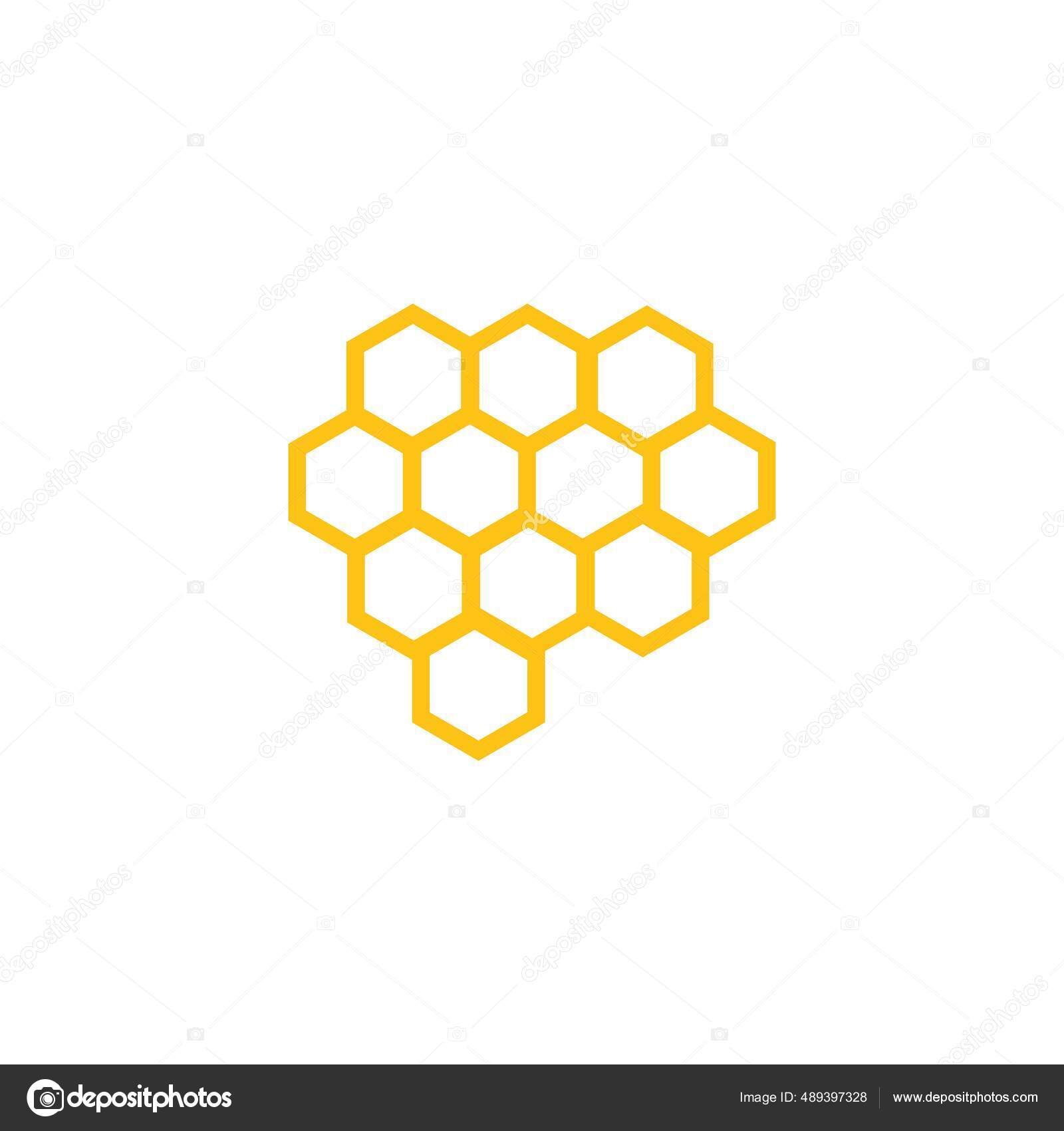 Diseño Ilustración Textura Fondo Panal Vector de stock #489397328 de  ©Dedegraphic, image size:1600x1700