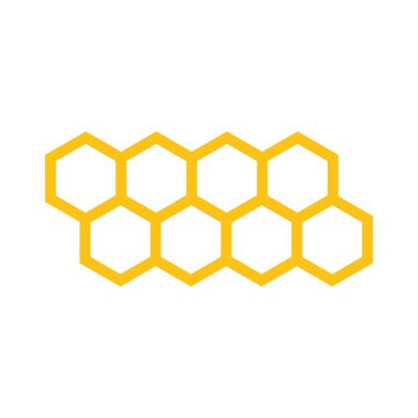 Bal peteği arkaplan dokusu çizimi tasarımı