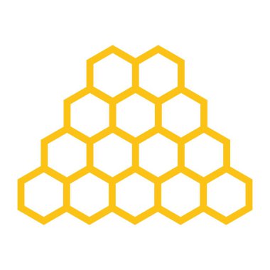 Bal peteği arkaplan dokusu çizimi tasarımı