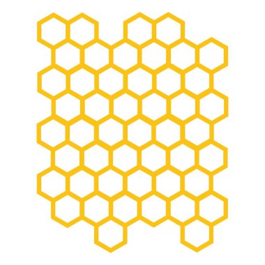 Bal peteği arkaplan dokusu çizimi tasarımı