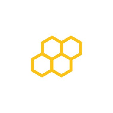 Bal peteği arkaplan dokusu çizimi tasarımı