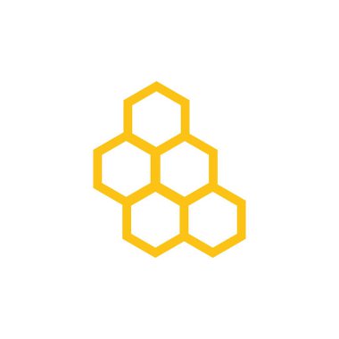 Bal peteği arkaplan dokusu çizimi tasarımı