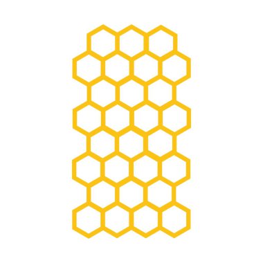 Bal peteği arkaplan dokusu çizimi tasarımı