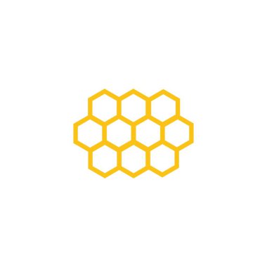 Bal peteği arkaplan dokusu çizimi tasarımı