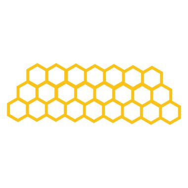 Bal peteği arkaplan dokusu çizimi tasarımı