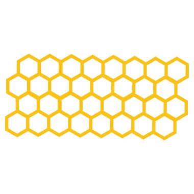 Bal peteği arkaplan dokusu çizimi tasarımı