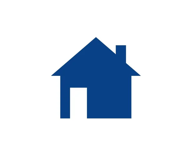Home Logotipo Vetor Ícone Ilustração Design Modelo — Vetor de Stock