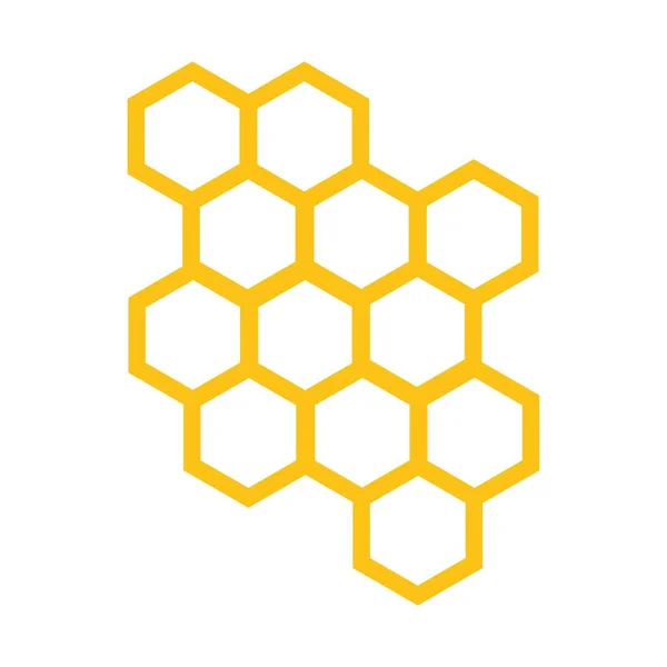 Honeycomb 텍스처 — 스톡 벡터