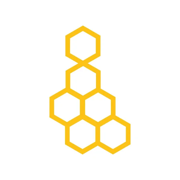 Honeycomb Φόντο Υφή Εικονογράφηση Σχεδιασμός — Διανυσματικό Αρχείο