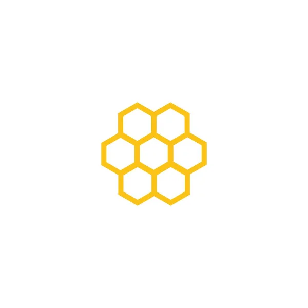 Honeycomb Pozadí Textura Ilustrace Design — Stockový vektor