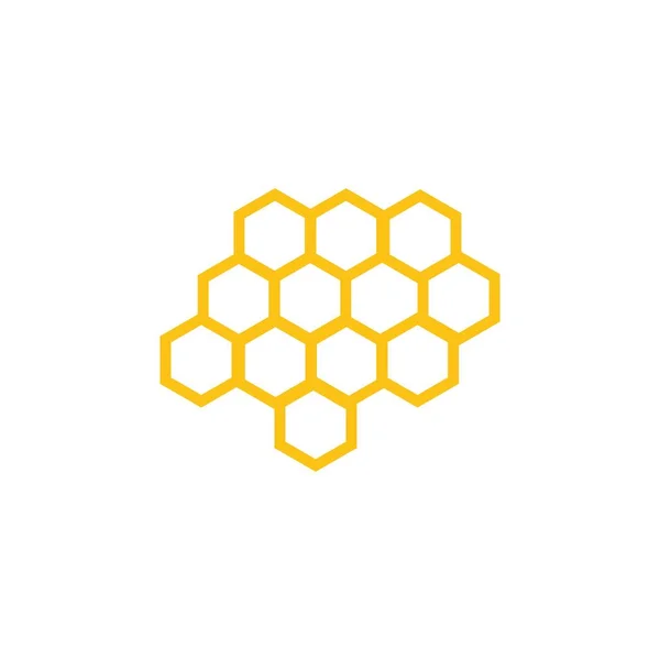 Honeycomb 텍스처 — 스톡 벡터