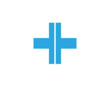 Sağlık Tıbbi Logosu vektör illüstrasyon tasarımı