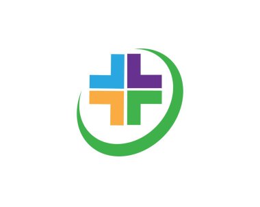 Sağlık Tıbbi Logosu vektör illüstrasyon tasarımı