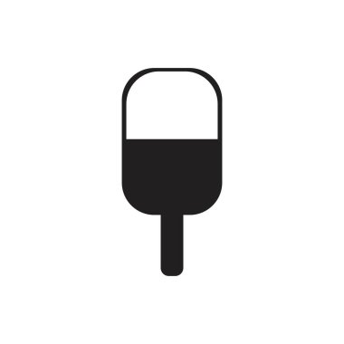 dondurma logosu şablon vektör resimleme tasarımı