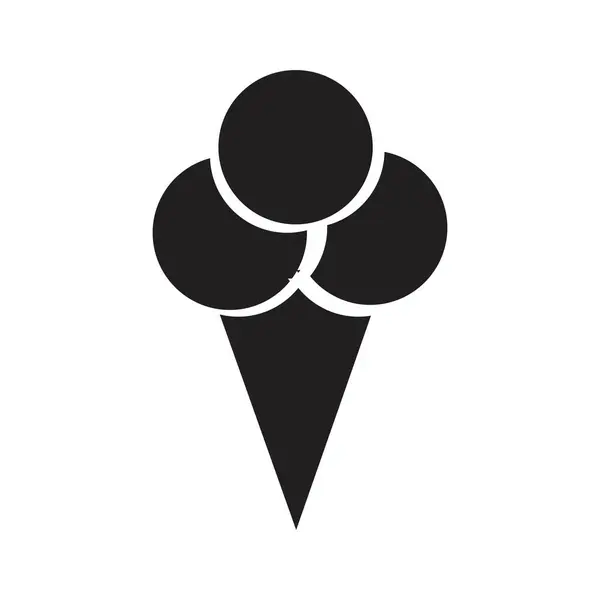 Eis Logo Vorlage Vektor Symbol Illustration Design — Stockvektor