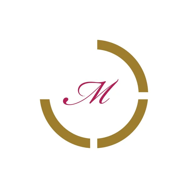 Harfi Şirket Birleşik Vektör Logo Tasarım Şablonu — Stok Vektör