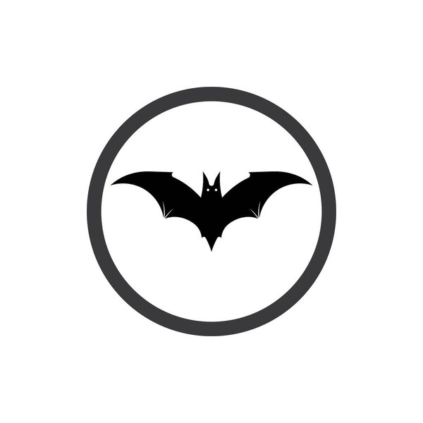 bat vector icon logo template illustration design