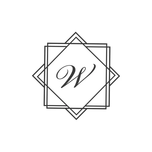 Lettre Modèle Conception Logo Vectoriel Unité Abstraite Entreprise — Image vectorielle
