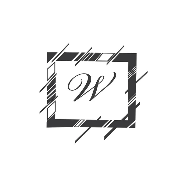 Brev Företag Abstrakt Enhet Vektor Logotyp Design Templat — Stock vektor