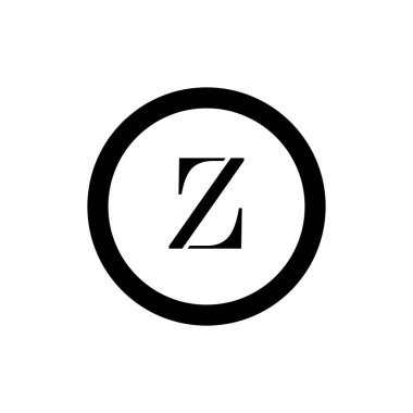Z Harfi İş Kurumsal Birlik Vektörü logosu tasarım şablonu