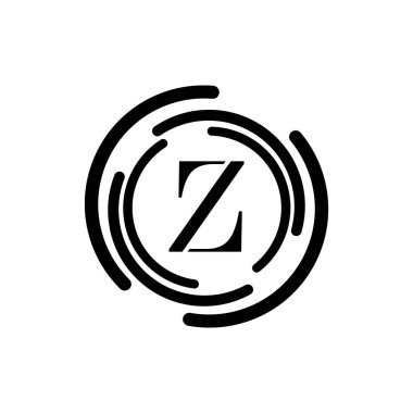 Z Harfi İş Kurumsal Birlik Vektörü logosu tasarım şablonu