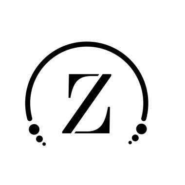 Z Harfi İş Kurumsal Birlik Vektörü logosu tasarım şablonu