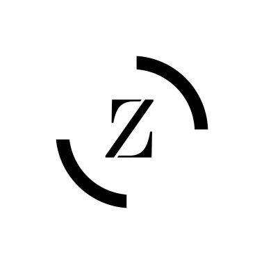 Z Harfi İş Kurumsal Birlik Vektörü logosu tasarım şablonu