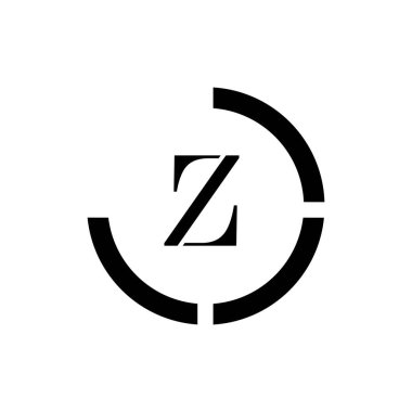 Z Harfi İş Kurumsal Birlik Vektörü logosu tasarım şablonu