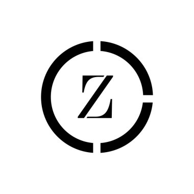 Z Harfi İş Kurumsal Birlik Vektörü logosu tasarım şablonu