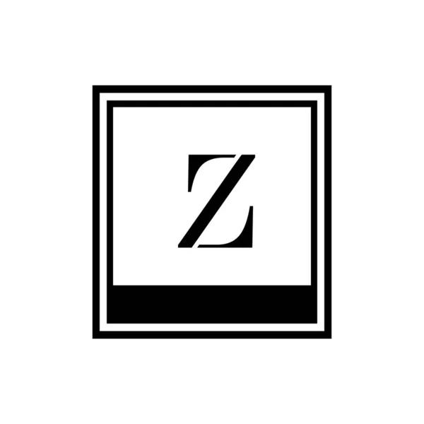 字母Z企业抽象统一向量标志设计模板 — 图库矢量图片