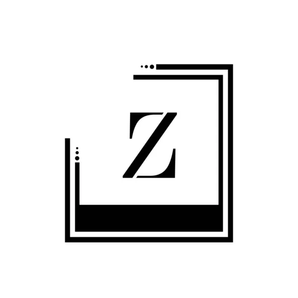 Letter Zakelijk Bedrijf Abstracte Eenheid Vector Logo Ontwerp Templat — Stockvector