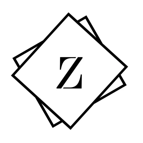 字母Z企业抽象统一向量标志设计模板 — 图库矢量图片
