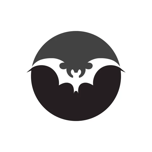 Шаблон Векторной Иллюстрации Логотипа Летучей Мыши — стоковый вектор
