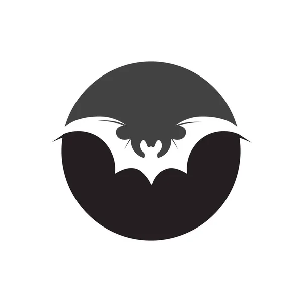 Bat Logo Vektor Illusztráció Design Sablon — Stock Vector