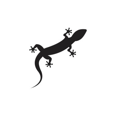 Kertenkele vektör simgesi logosu ve semboller şablonu - Vektör