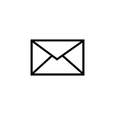 e- posta, ileti, iletişim simgesi vektosu