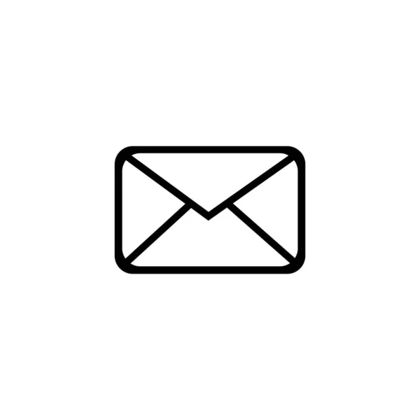 Correo Mensaje Icono Comunicación Vecto — Vector de stock