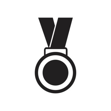 Madalya logosu Şablon vektör illüstrasyon tasarımı