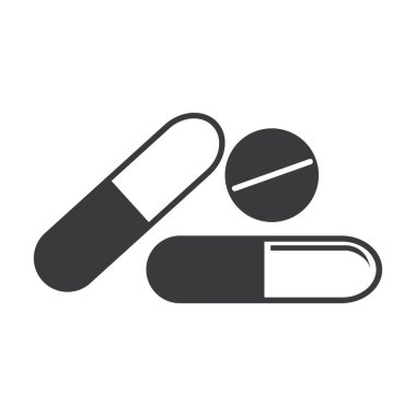 Tıbbi Uyuşturucu Vektörü Resim Tasarım Şablonu