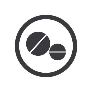 Tıbbi Uyuşturucu Vektörü Resim Tasarım Şablonu