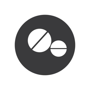 Tıbbi Uyuşturucu Vektörü Resim Tasarım Şablonu