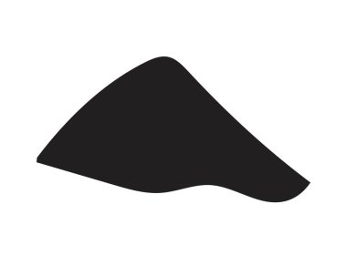 Dağ simgesi Logo Şablonu Vektör illüstrasyon Tasarımı