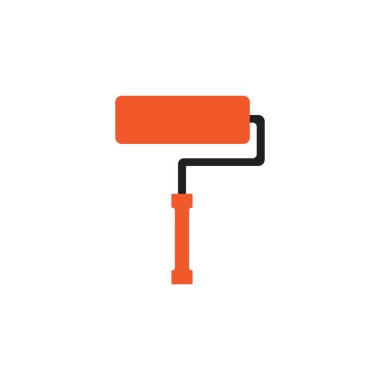 Boya silindiri vektör çizim şablonu