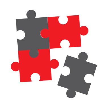 Oyun Bulmaca vektörü Simge Tasarımı ResmiComment