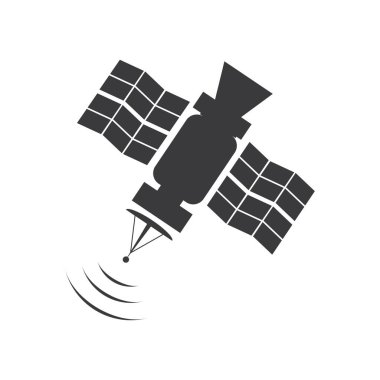 Uydu simgesi, iletim vektörü çizimi